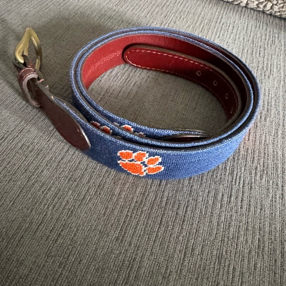 Clemson needlepoint belt - Picture 2 of 6
